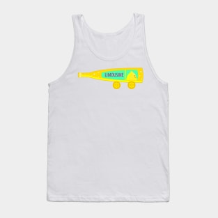 Funny lemonade limousine (b) Tank Top